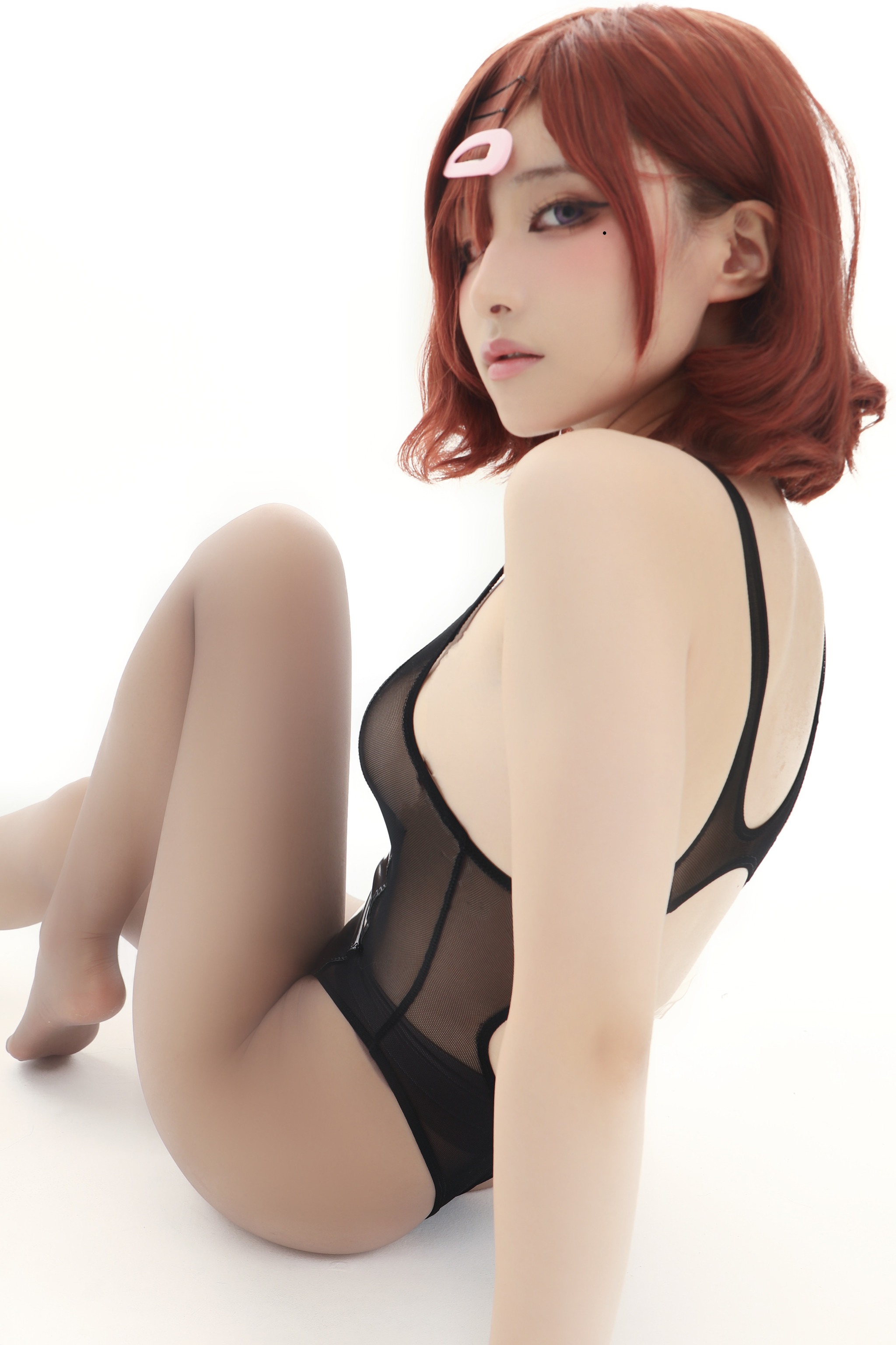 图片[1]-幼愛Youmeko – NO.003 樋口円香-竞泳无衬衫灰丝[36P]-XikXak